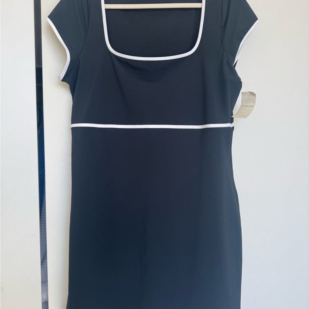 Abercrombie & Fitch Navy Blue Mini Dress
